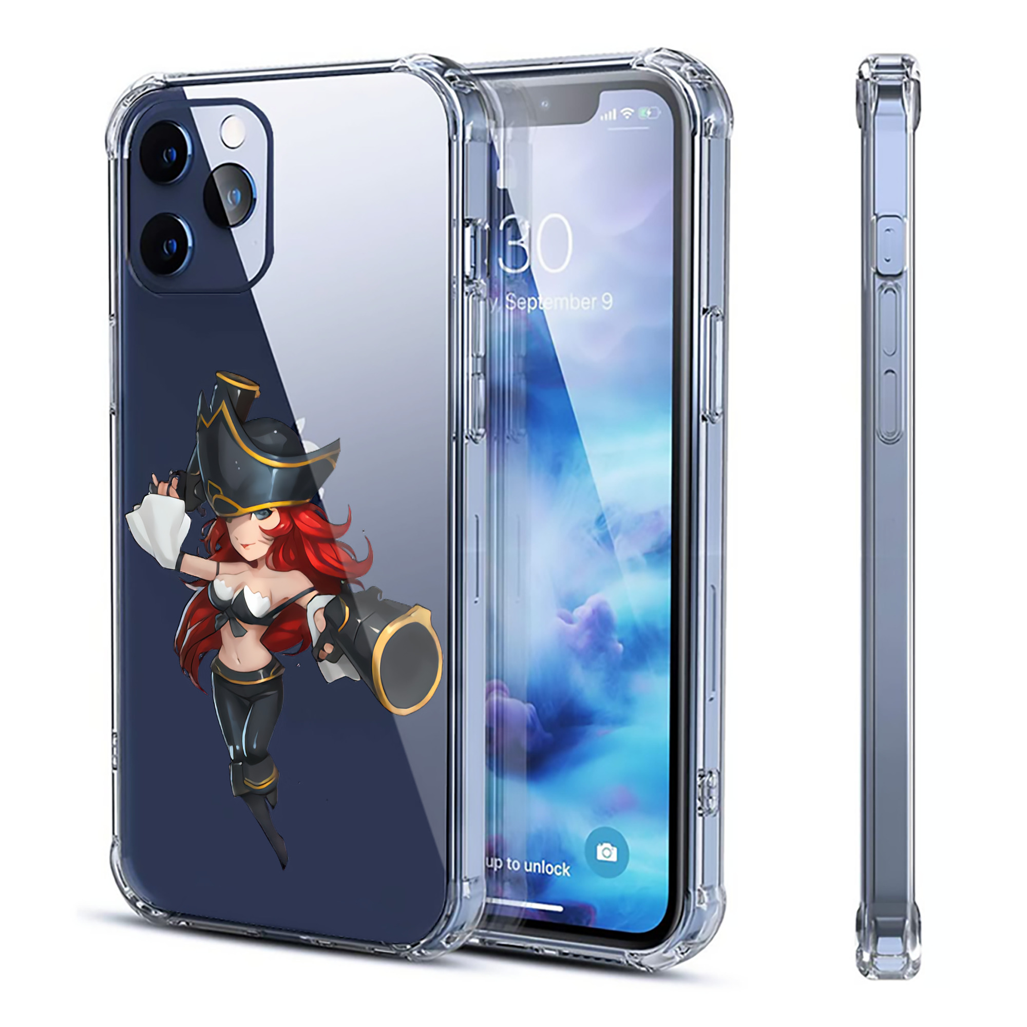 （画像用） リーグ・オブ・レジェンド League of Legends LOL 【iPhone 12シリーズ対応】透明スマホケース（クリアソフトケース）